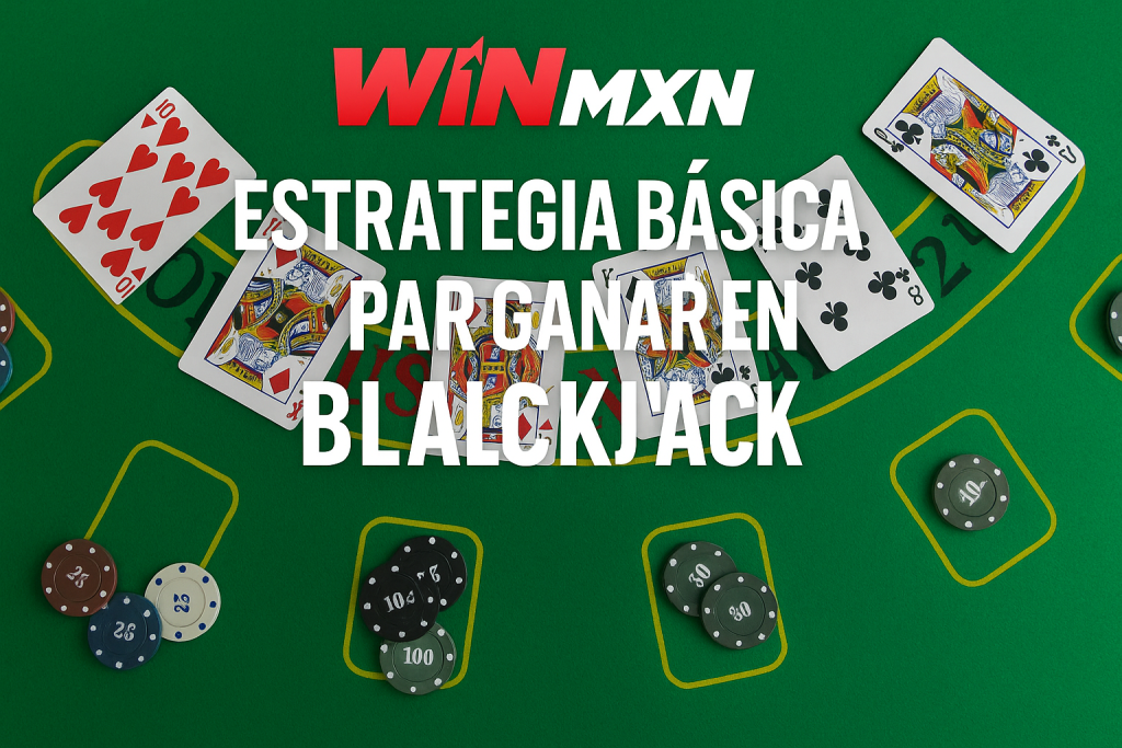 Estrategia básica para ganar en blackjack